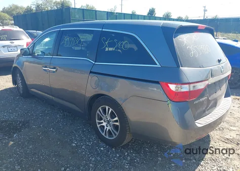 2011 Honda Odyssey Ex из США, поврежденный, VIN 5FNRL5H49BB090918